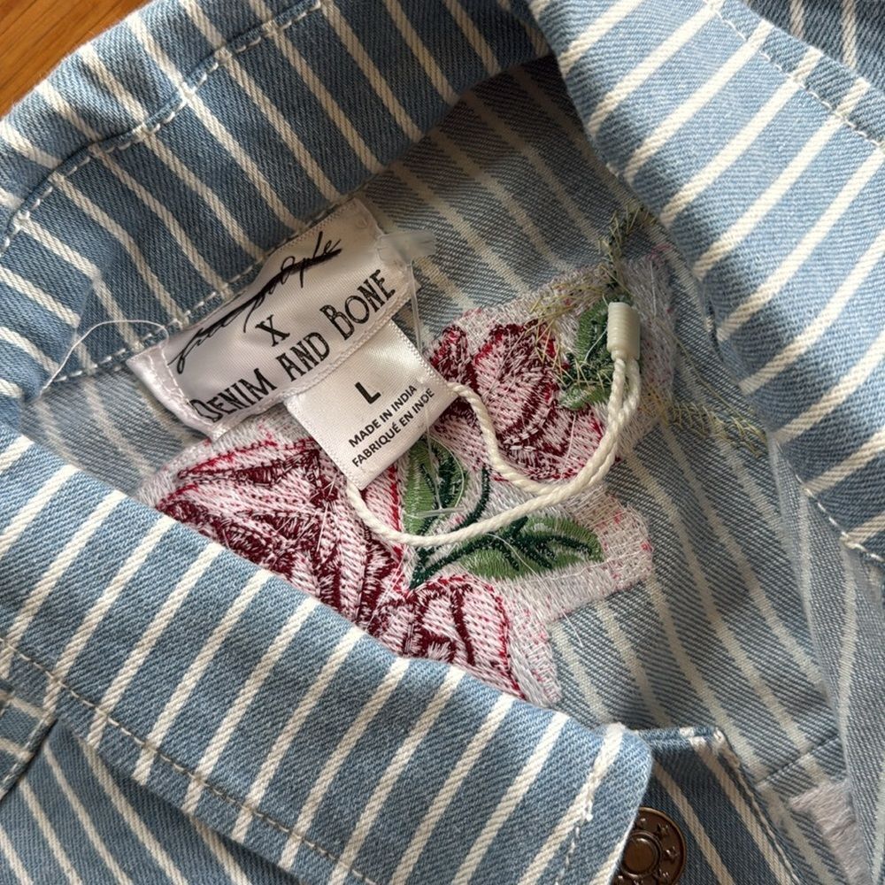 Free People Denim and Bone
ROMEO PATCHED JACKET - Picture 10 of 12
